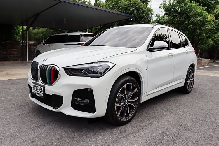 BMW X1 2022 2.0 sDrive20d M Sport Utility-car ดีเซล เกียร์อัตโนมัติ ขาว
