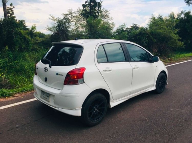 Toyota Yaris 2009 1.5 E Limited Sedan เบนซิน ไม่ติดแก๊ส เกียร์อัตโนมัติ ขาว รูปที่ 3