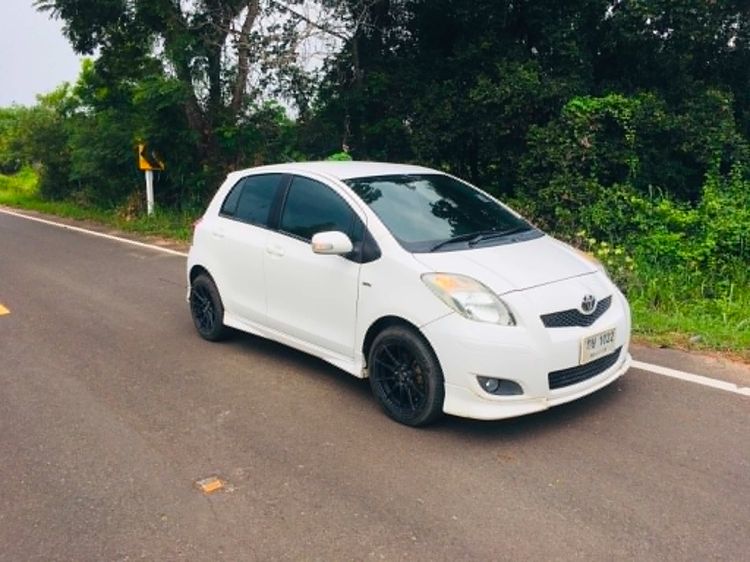 Toyota Yaris 2009 1.5 E Limited Sedan เบนซิน ไม่ติดแก๊ส เกียร์อัตโนมัติ ขาว