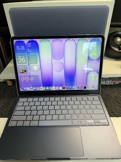 Apple อื่นๆ แมค โอเอส 8 กิกะไบต์ อื่นๆ ใช่ macbook neo indigo ปี 2025 8/256GB มือสอง ใช้งานน้อยมาก
