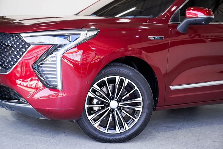 GWM Haval H6 2023 1.5 Hybrid Ultra Utility-car ปลั๊กอินไฮบริด (PHEV) ไม่ติดแก๊ส เกียร์อัตโนมัติ แดง รูปที่ 3