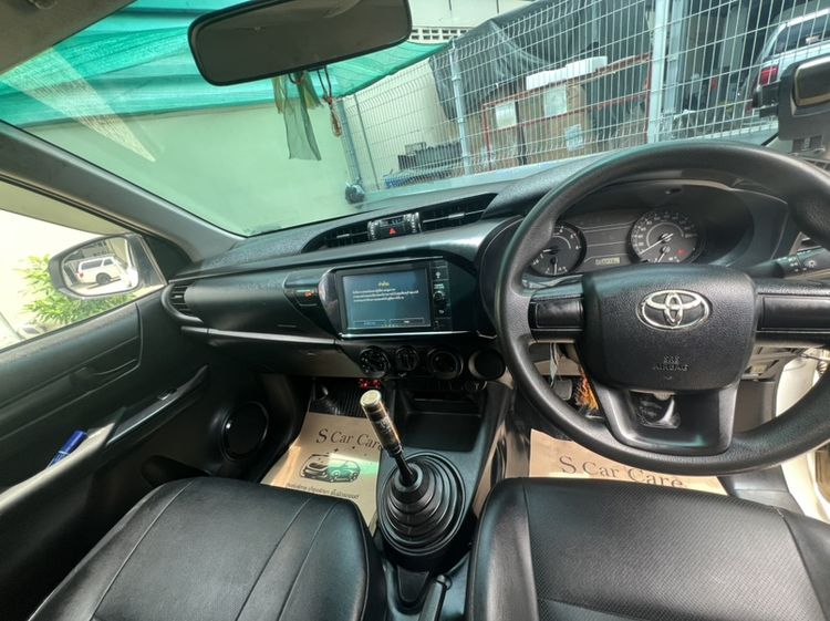 Toyota Hilux Revo 2021 2.4 J Plus Pickup ดีเซล ไม่ติดแก๊ส เกียร์ธรรมดา ขาว รูปที่ 4