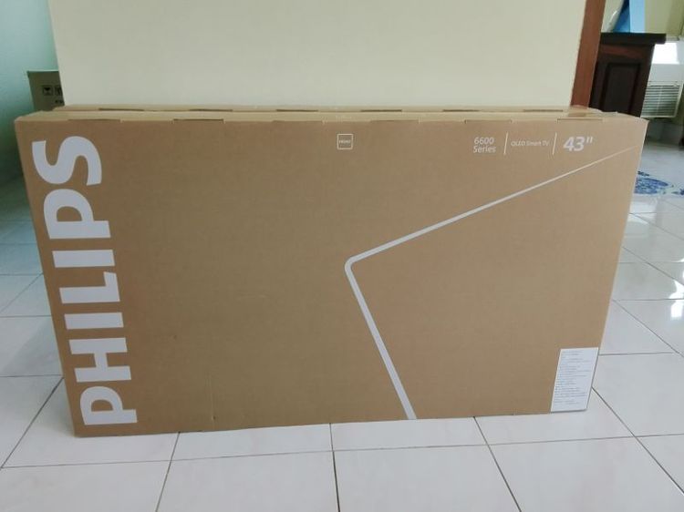 Philips ทีวี 6600 series สมาร์ททีวี 43 นิ้ว HD QLED รุ่น 43PQT6600/67 ปี 2025 5,690 บาท