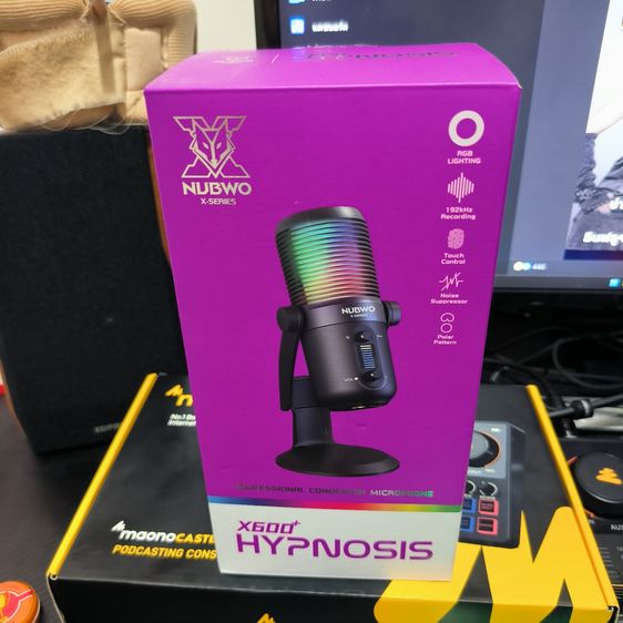 หูฟัง ลำโพง ไมโครโฟน ขาย NUBWO ไมโครโฟน HYPNOSIS Microphone 