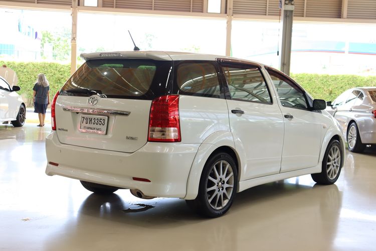 Toyota Wish 2008 2.0 Q Sedan เบนซิน ไม่ติดแก๊ส เกียร์อัตโนมัติ ขาว รูปที่ 4