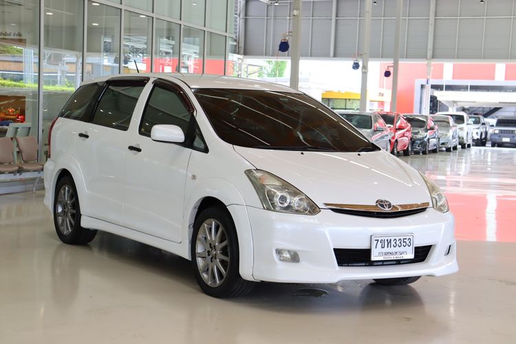 Toyota Wish 2008 2.0 Q Sedan เบนซิน ไม่ติดแก๊ส เกียร์อัตโนมัติ ขาว รูปที่ 3