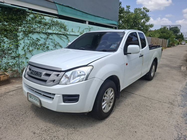 Isuzu D-MAX 2015 2.5 B Pickup ดีเซล เกียร์ธรรมดา ขาว รูปที่ 2