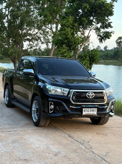 รถ Toyota Hilux Revo 2.4 Z Edition E สี ดำ