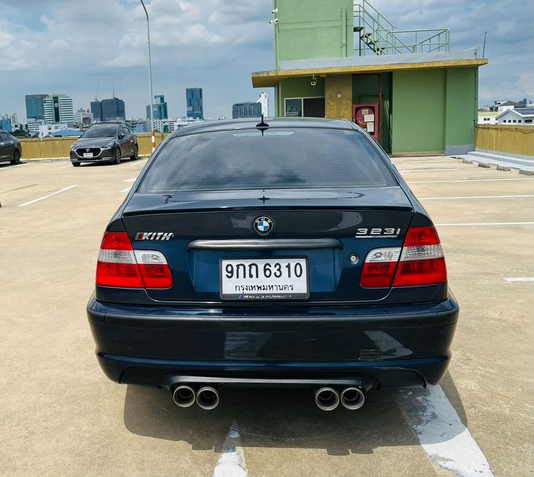 BMW Series 3 2002 323i Sedan เบนซิน ไม่ติดแก๊ส เกียร์อัตโนมัติ น้ำเงิน รูปที่ 4