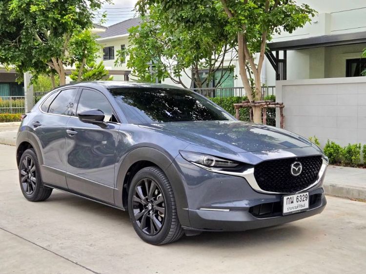 รถ Mazda CX-30 2.0 Carbon Edition สี เทา