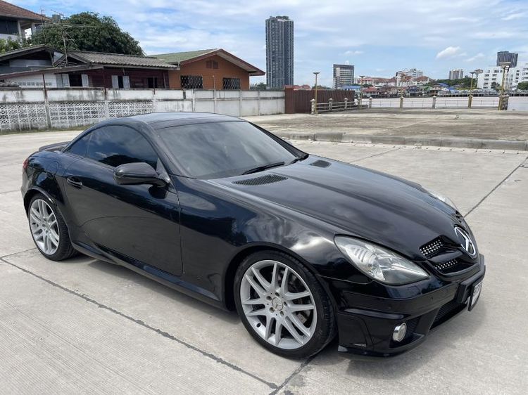 Mercedes-Benz SLK-Class 2010 SLK200 Sedan เบนซิน เกียร์อัตโนมัติ ดำ รูปที่ 2
