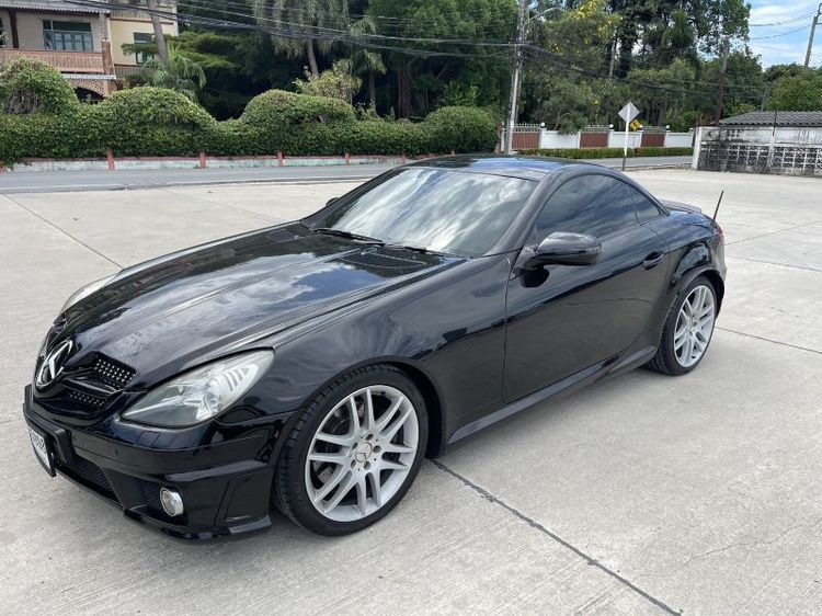 รถ Mercedes-Benz SLK-Class SLK200 สี ดำ