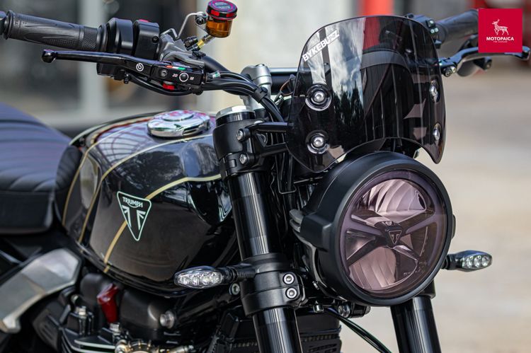 Triumph SpeedTwin900 Euro5 ปี2025 มือเดียว วิ่ง6000km แต่งแสนกว่า รูปที่ 12
