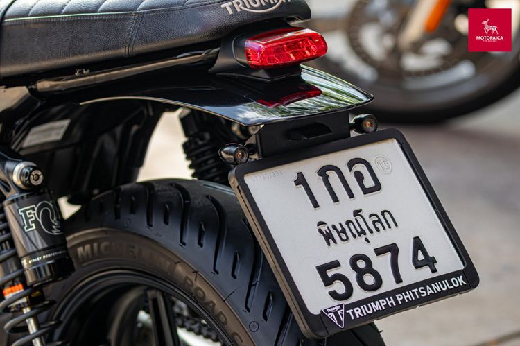Triumph SpeedTwin900 Euro5 ปี2025 มือเดียว วิ่ง6000km แต่งแสนกว่า รูปที่ 13