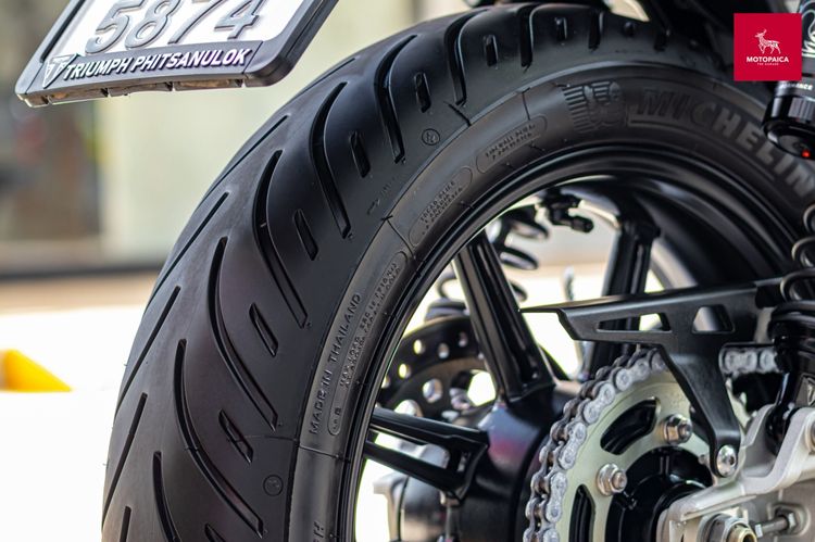 Triumph SpeedTwin900 Euro5 ปี2025 มือเดียว วิ่ง6000km แต่งแสนกว่า รูปที่ 17