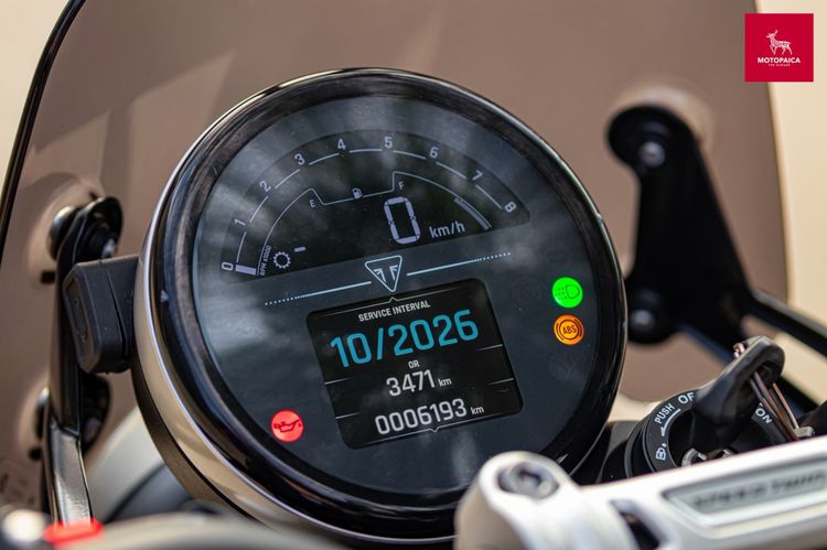 Triumph SpeedTwin900 Euro5 ปี2025 มือเดียว วิ่ง6000km แต่งแสนกว่า รูปที่ 5