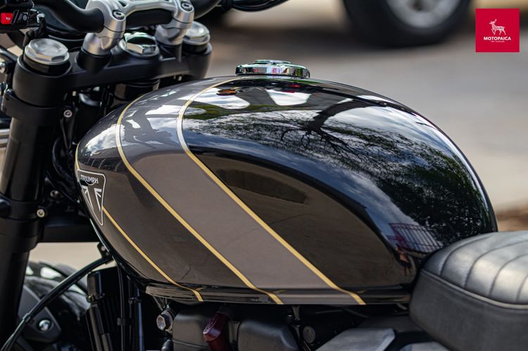 Triumph SpeedTwin900 Euro5 ปี2025 มือเดียว วิ่ง6000km แต่งแสนกว่า รูปที่ 15