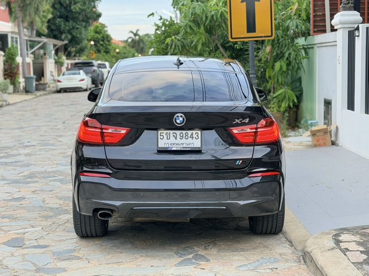 BMW X4 2018 2.0 xDrive20d M Sport 4WD Utility-car ดีเซล ไม่ติดแก๊ส เกียร์อัตโนมัติ ดำ รูปที่ 2