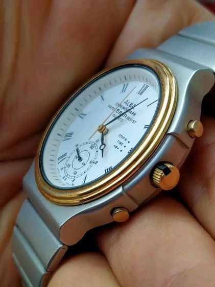 นาฬิกา Alba ถ่านสภาพดี เดินดี ใช้ดูเวลาและตั้งเวลาได้ปกติสภาพดี เดินดี ใช้งานปกติ รูปที่ 3