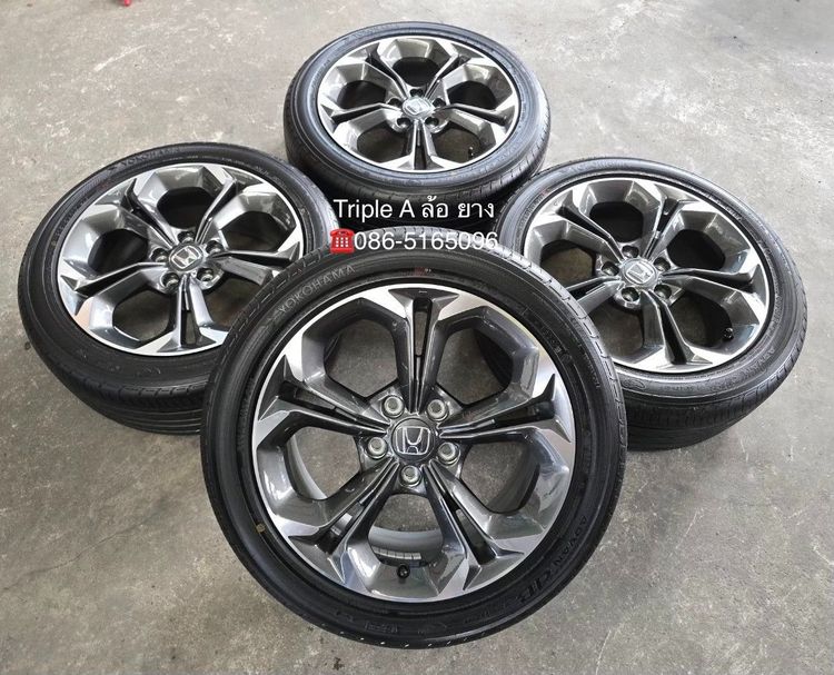✨ล้อแม็กป้ายแดง✨Honda Civic EHEV EL รุ่นใหม่ล่าสุด ขอบ 17 พร้อมยางป้ายแดง 215-50-17 Yokohama🚩ปี 26🚩