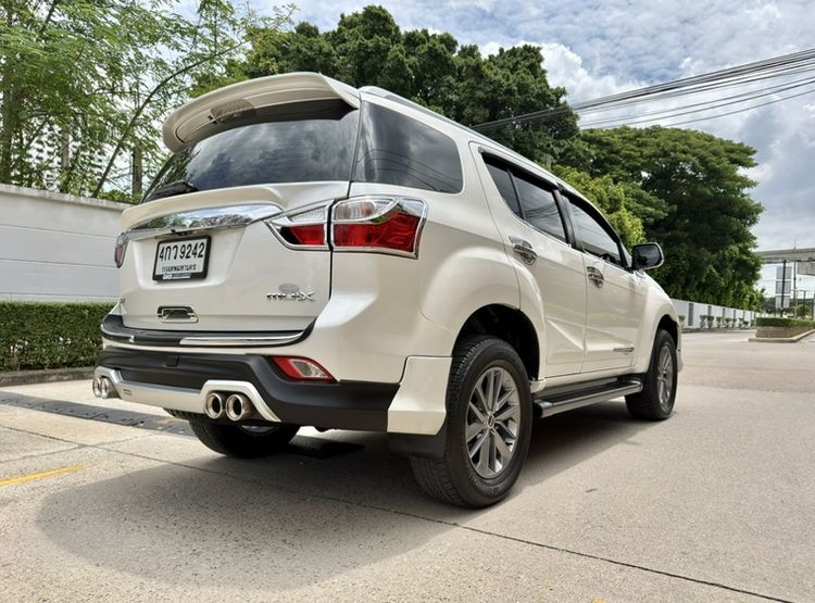 Isuzu MU-X 2015 3.0 Pickup ดีเซล ไม่ติดแก๊ส เกียร์อัตโนมัติ ขาว รูปที่ 4