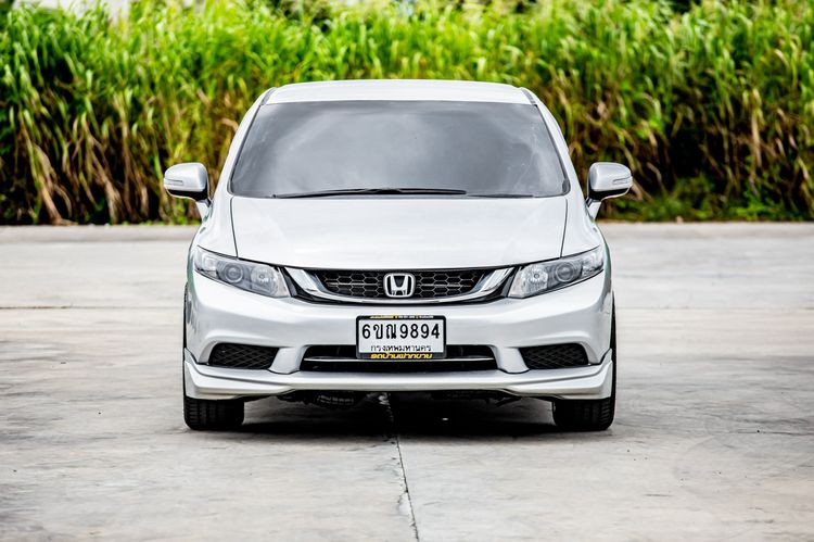Honda Civic 2015 1.8 S i-VTEC Sedan เบนซิน เกียร์อัตโนมัติ เทา รูปที่ 2