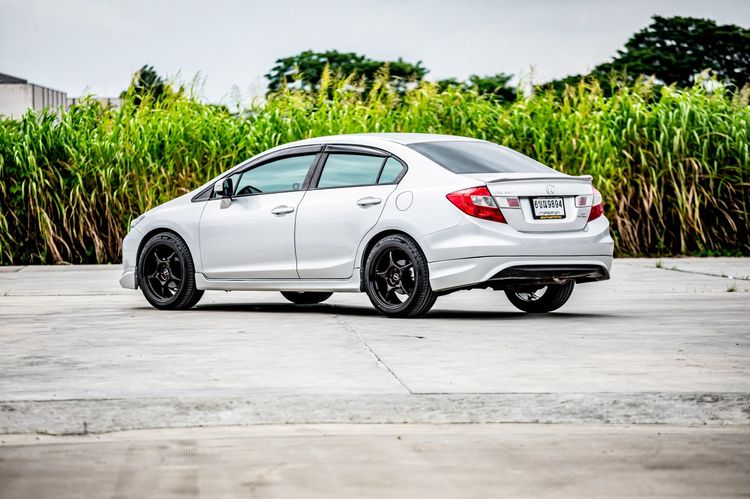 Honda Civic 2015 1.8 S i-VTEC Sedan เบนซิน เกียร์อัตโนมัติ เทา รูปที่ 4