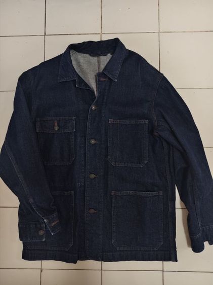 เสื้อยีนส์ uniqlo แท้ สภาพสวยใหม่มาก  size M