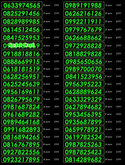 เติมเงิน เบอร์สวย เบอร์มงคล เบอร์หงส์ เบอร์มังกร เริ่มต้น 999-