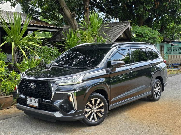 Toyota Veloz 2022 1.5 Smart Utility-car เบนซิน ไม่ติดแก๊ส เกียร์อัตโนมัติ ดำ รูปที่ 3