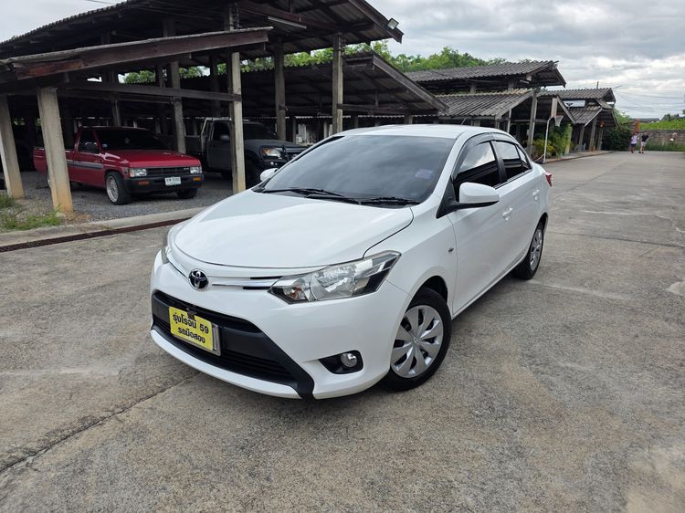 Toyota Vios 2016 1.5 J Sedan เบนซิน ไม่ติดแก๊ส เกียร์อัตโนมัติ ขาว รูปที่ 2