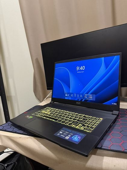 Notebook MSI Katana A17 Al B8VF-841TH การ์ดจอ RTX4060 จอ 17.3 นิ้ว ทำงาน เล่นเกม อื่นๆ คุ้มๆ สอบถามได้ รูปที่ 5