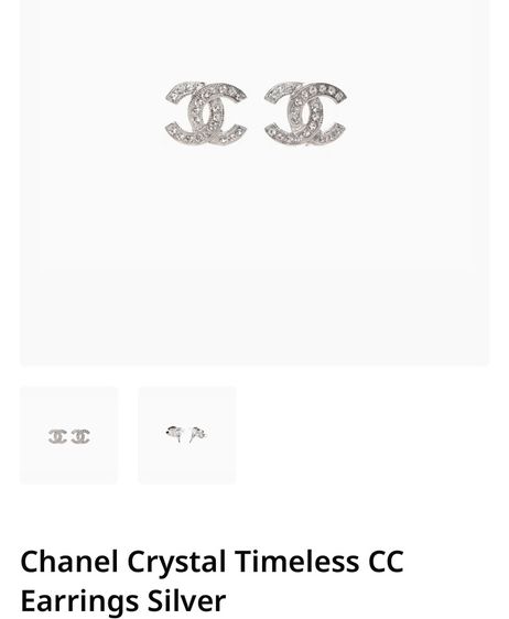 Chanel (เซ็ท) สร้อยคอ ต่างหู (vvip💯) รูปที่ 11