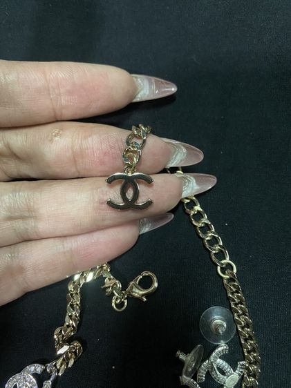 Chanel (เซ็ท) สร้อยคอ ต่างหู (vvip💯) รูปที่ 5