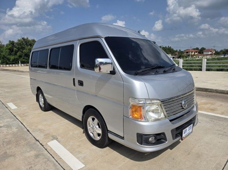 Nissan Urvan 2009 3.0 Base Van ดีเซล ไม่ติดแก๊ส เกียร์ธรรมดา บรอนซ์เงิน