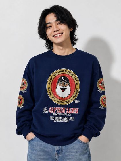 🎅🏼 Captain Santa Sports Club Sweatshirt