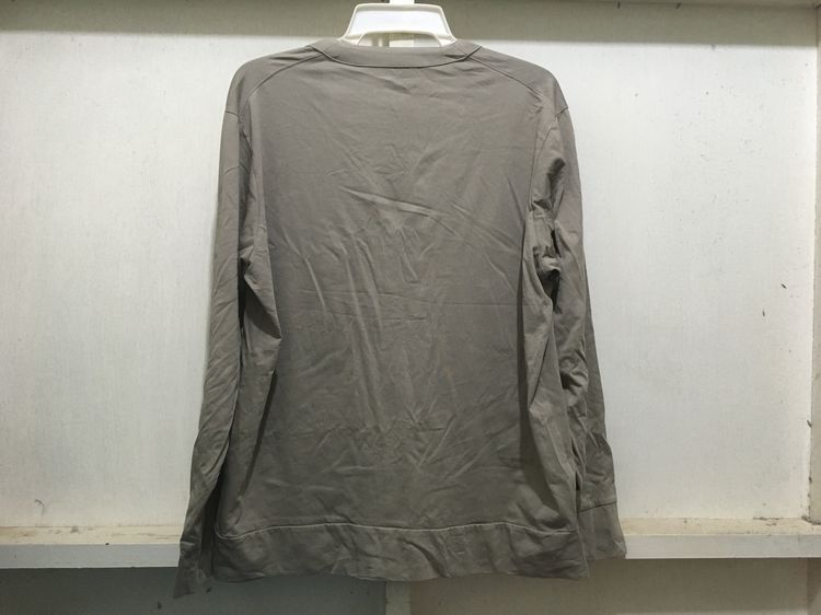 เสื้อ คาดิแกน AIRism แบรนด์ UNIQLO สีกากีอมเทา รูปที่ 2