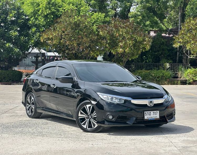 รถ Honda Civic 1.5 Turbo สี ดำ