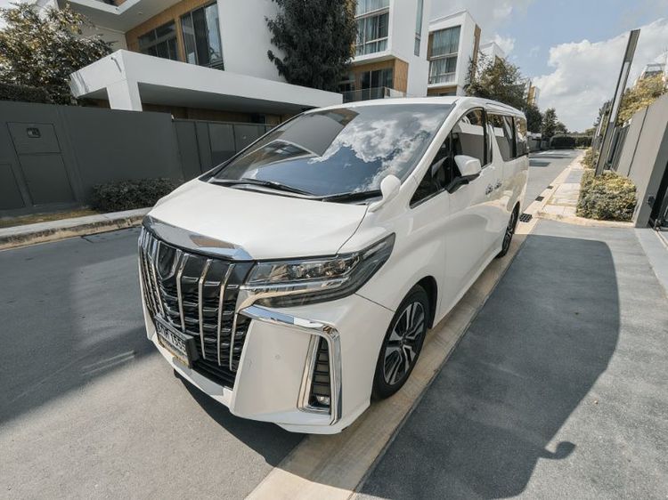 รถ Toyota Alphard 2.5 S C-Package สี ขาว