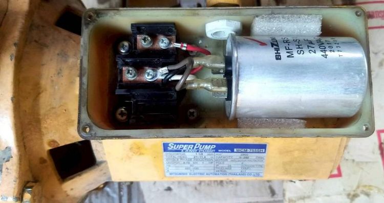 ปั๊มน้ำมิซูแท้  1hp 220v  in/ out 1 1/2" รูปที่ 5