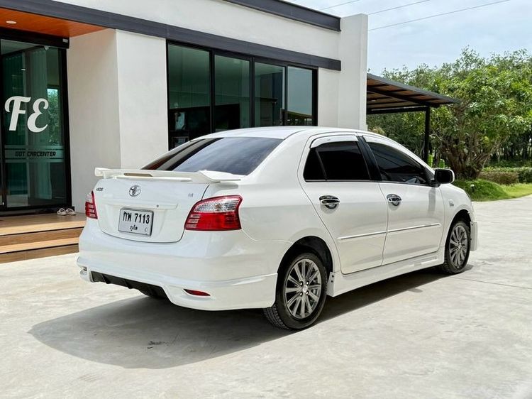 Toyota Vios 2012 1.5 E Sedan เบนซิน ไม่ติดแก๊ส เกียร์อัตโนมัติ ขาว รูปที่ 4