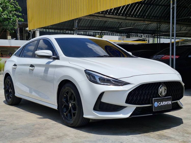 MG MG5 2022 1.5 C Sedan เบนซิน ไม่ติดแก๊ส เกียร์อัตโนมัติ ขาว รูปที่ 3