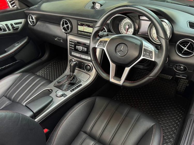Mercedes-Benz SLK-Class 2014 SLK200 Sedan เบนซิน ไม่ติดแก๊ส เกียร์อัตโนมัติ แดง รูปที่ 4