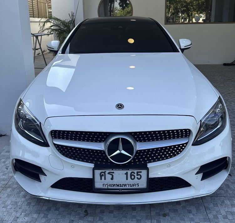 รถ Mercedes-Benz C-Class C200 สี ขาว