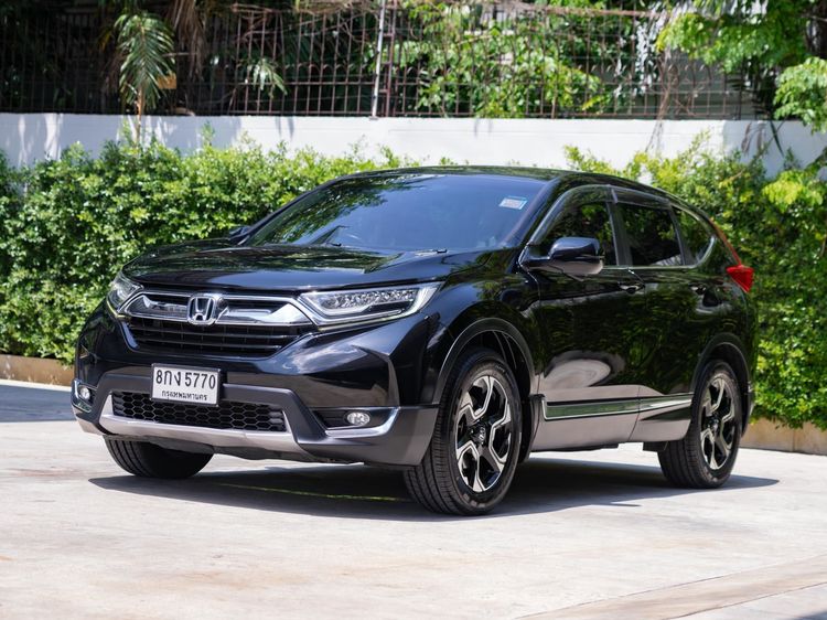 Honda CR-V 2019 2.4 EL 4WD Utility-car เบนซิน ไม่ติดแก๊ส เกียร์อัตโนมัติ ดำ รูปที่ 3