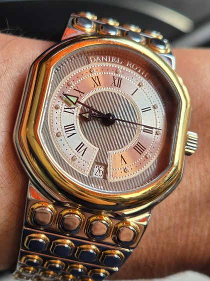 Daniel Roth (แดเนียล รอธ)   Swiss รุ่น Le Sentier Automatic Date Two Tone ตระกูล Reference S177 