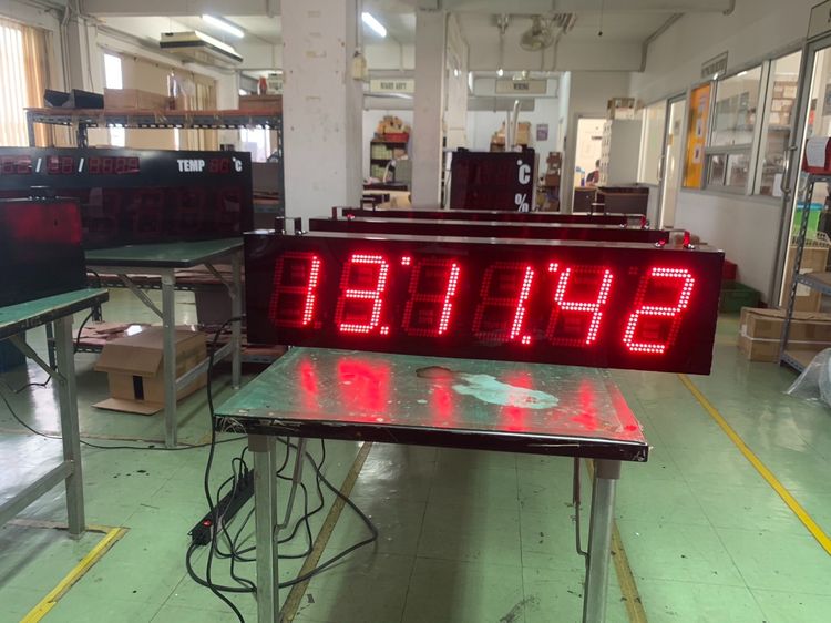 DIGITAL CLOCK MODEL CK-606A-INDOOR นาิกาดิจิตอลขนาดใหญ่