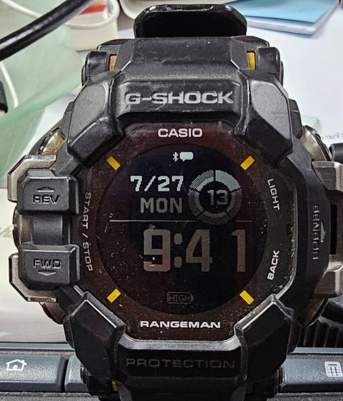 ดำ CASCO G-Shock GPR-H1000 RANGEMAN มือสอง สภาพ 90 เปอร์เซ็นต์