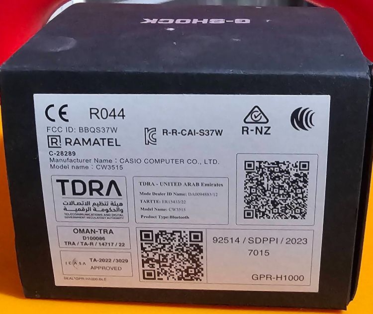 CASCO G-Shock GPR-H1000 RANGEMAN มือสอง สภาพ 90 เปอร์เซ็นต์ รูปที่ 3
