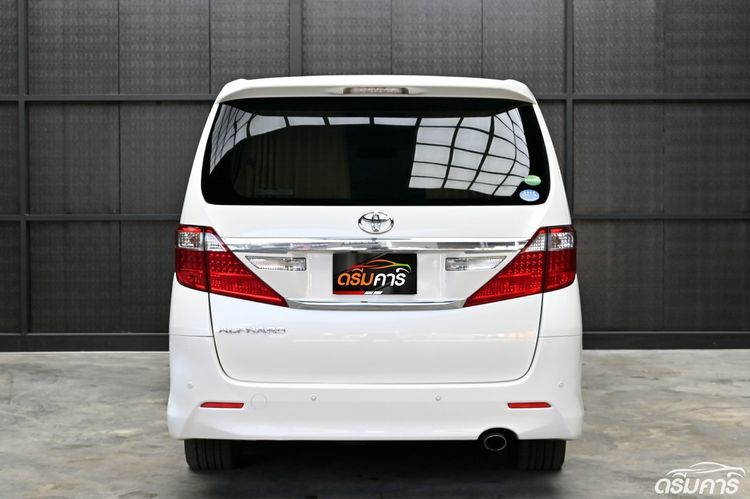 Toyota Alphard 2014 2.4 SC Van เบนซิน ไม่ติดแก๊ส เกียร์อัตโนมัติ ขาว รูปที่ 4